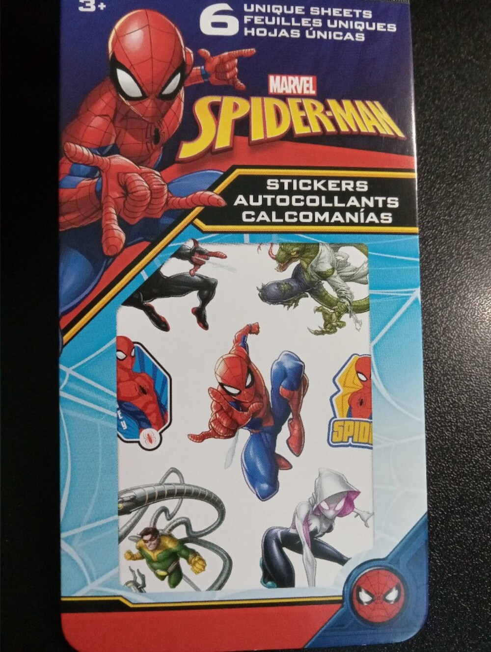 Marvel Spider-Man Sticker Pack - 6 Sheets